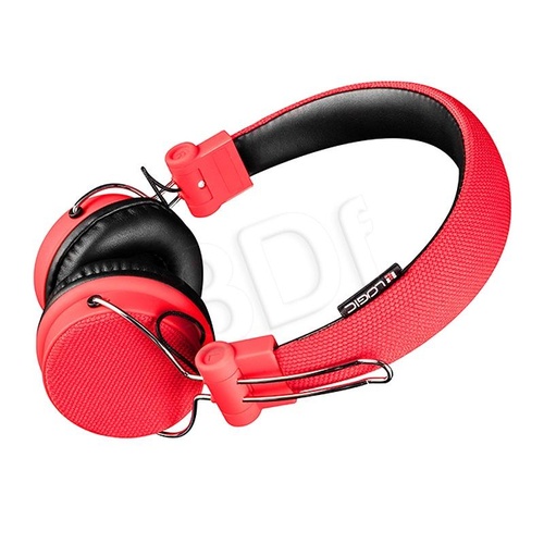 LOGIC BT-1 (Bluetooth, panel dotykowy, czerwone)