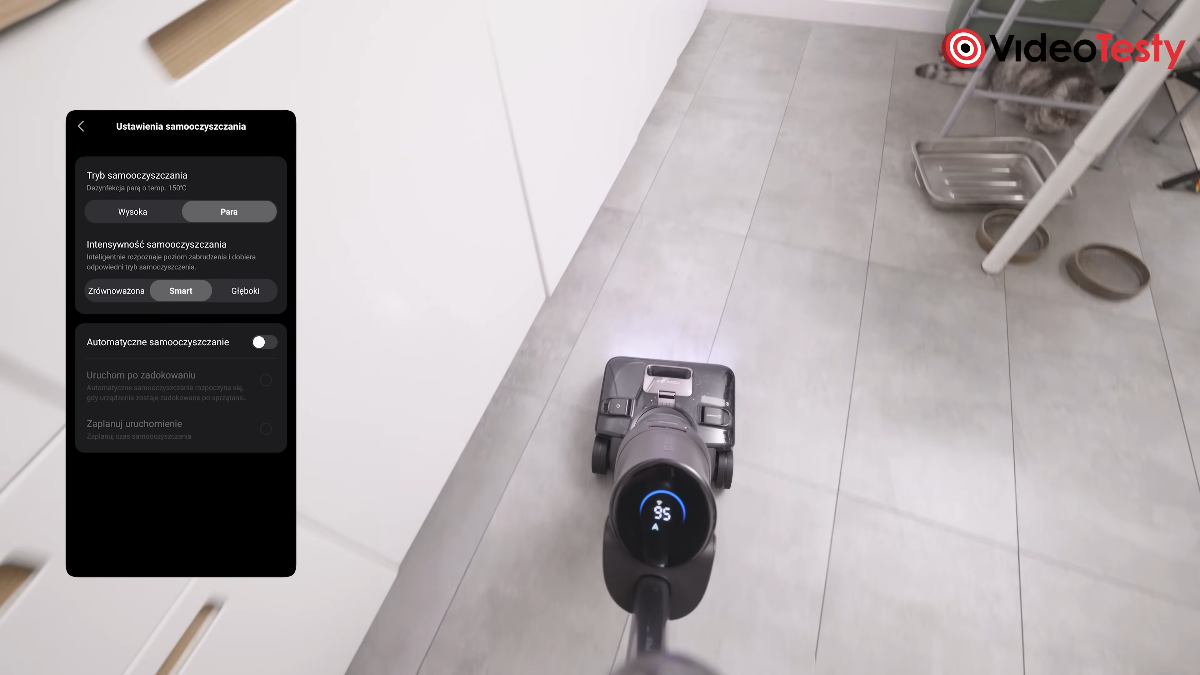 Aplikacja koło Roborock F25 Ultra