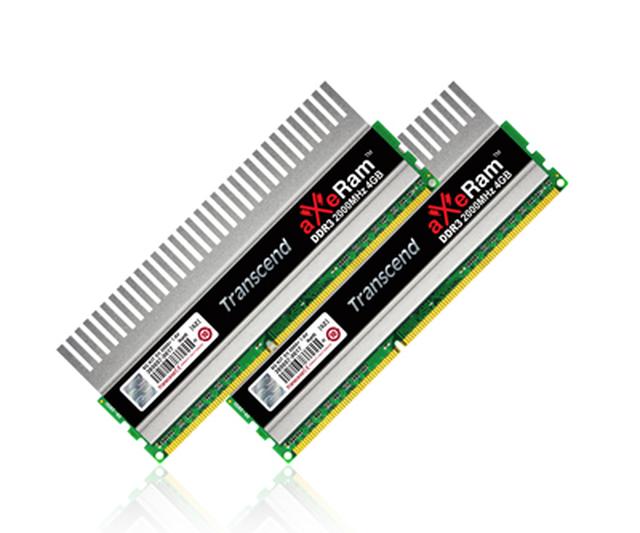 Zestaw pamięci Transcend 8GB aXeRam DDR3-2000