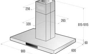 Gorenje Okap wyspowy IDT9545GES1