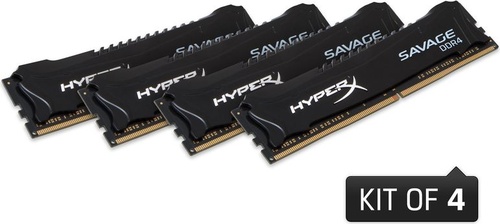 Kingston HyperX SAVAGE DDR4 DIMM 16GB 2800MHz (4x4GB) HX428C14SBK4/16