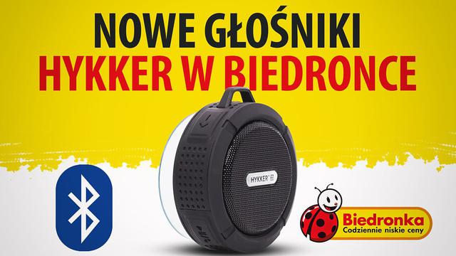 Hykker rzuca nowe głośniki Bluetooth na Biedronkę
