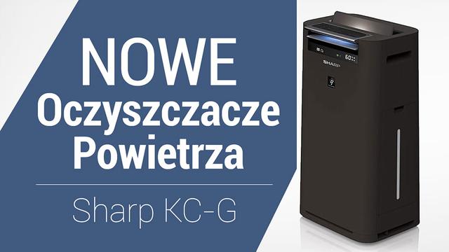 Oczyszczacze Powietrza Sharp KC-G – Premiera Nowej Generacji Oczyszczaczy
