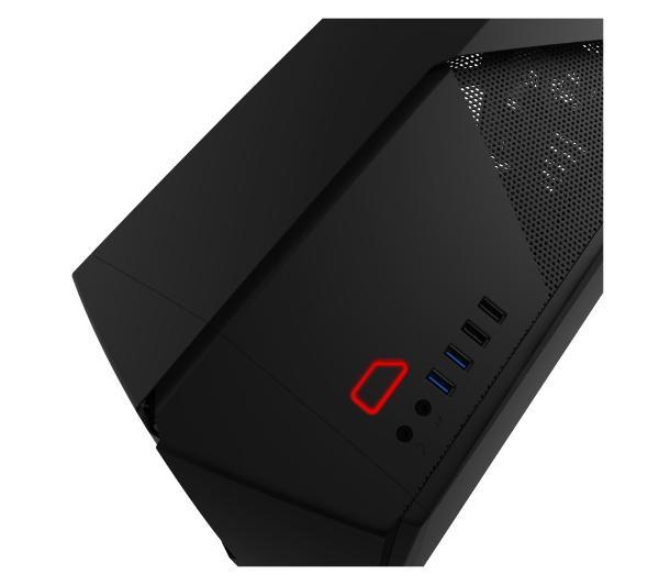 NZXT Noctis 450 czarna/czerwona