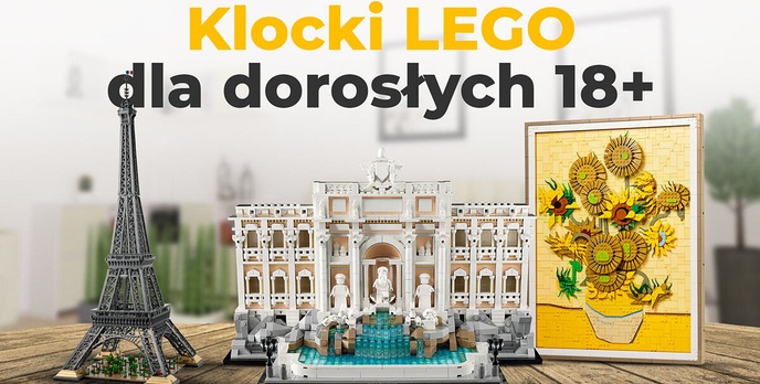 Klocki LEGO dla dorosłych 18+ | Ranking TOP 10