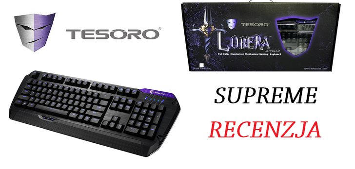 Tesoro Lobera Supreme - najwyższa wersja klawiatury z przełącznikami Kailh Brown