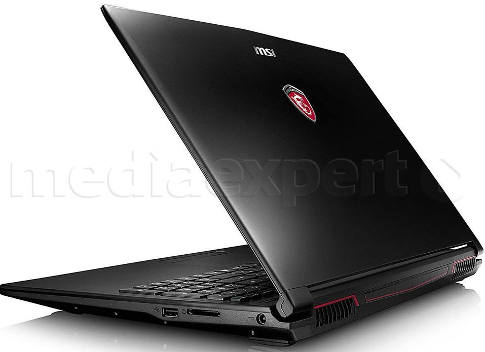 MSI GL62MVR (7RFX-1286PL) i7-7700HQ 8GB 1000GB GF-GTX1060 W10
