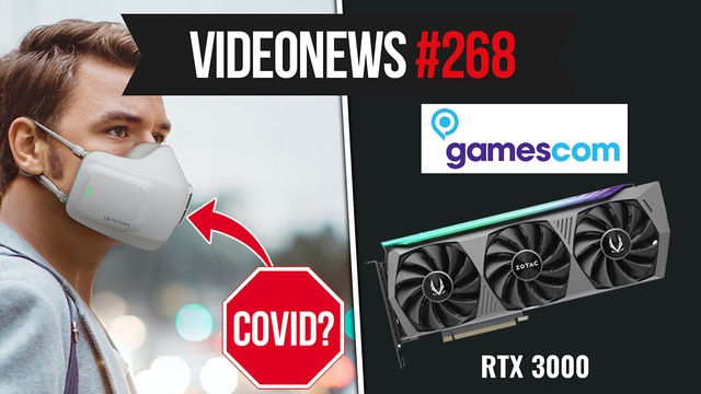 RTX 3000 coraz bliżej, Gamescom 2020, maska-odświeżacz LG - VideoNews #268