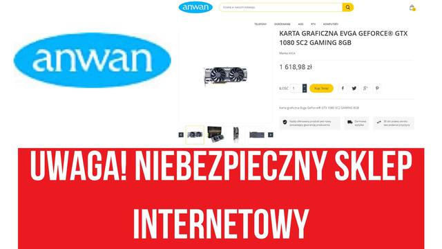 Uwaga na zakupy w sklepie anwan.pl!
