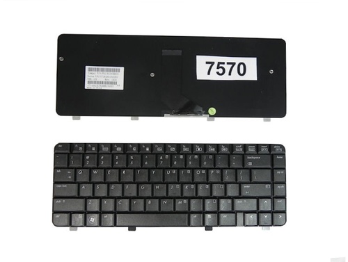 Qoltec Klaw. do noteb. HP DV4-1000 BLACK