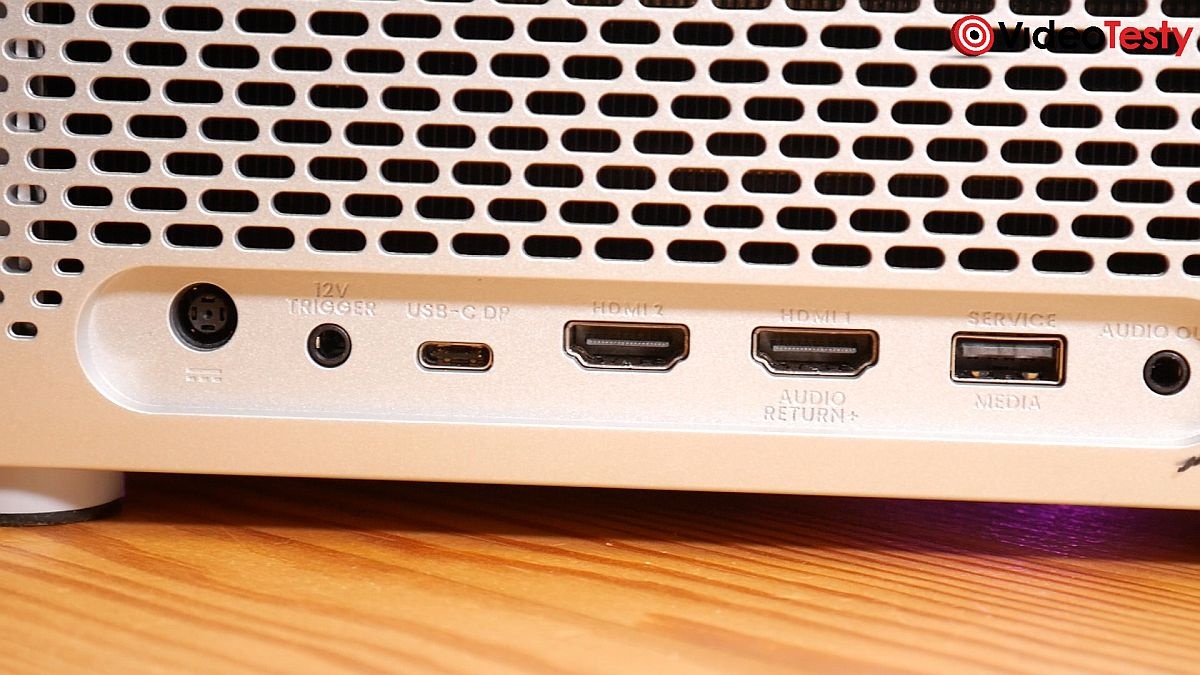 złącza w BenQ TK705STi