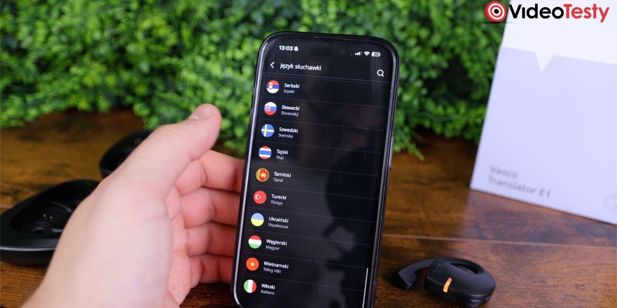 vasco electronic translator e1 przykładowe języki