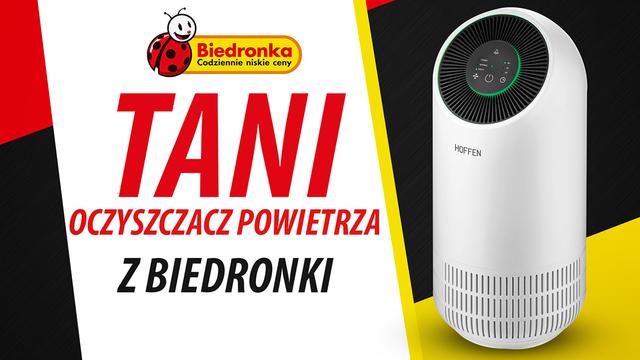 Niedrogi oczyszczacz powietrza w Biedronce!