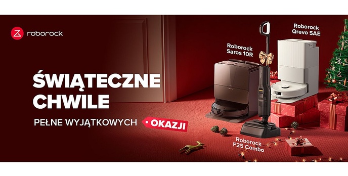 Wyjątkowa oferta świąteczna Roborock - Atrakcyjne promocje na urządzenia do sprzątania!