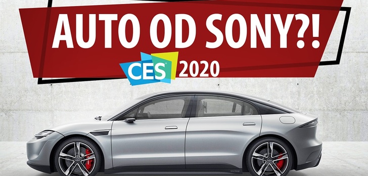 Oto Vision-S - Samochód od Sony na CES 2020
