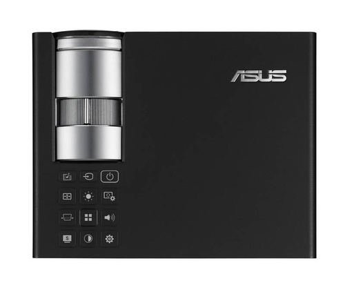 Asus B1M Ultrajasny bezprzewodowy projektor LED/DLP/WXGA/700AL/3500:1/2W speaker*2/D-sub, HDMI1.3(HDCP)/Composite Video/2.4kg/Black