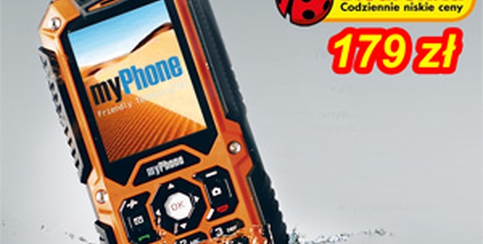 myPhone HAMMER - wytrzymały DualSim w przystępnej cenie