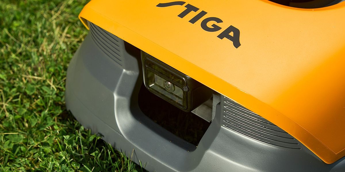 kamera w robocie koszącym Stiga