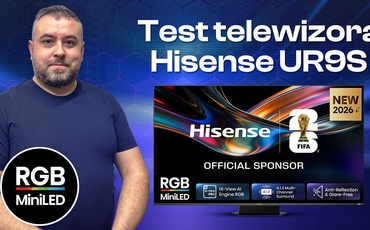 Hisense 65UR9S - Mini LED RGB jakości premium