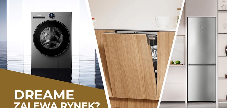 Dreame wchodzi do kuchni i łazienek. Rekordowa premiera dużego AGD w Polsce