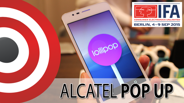 Przystępny Alcatel OneTouch Pop Up Prosto z IFA 2015