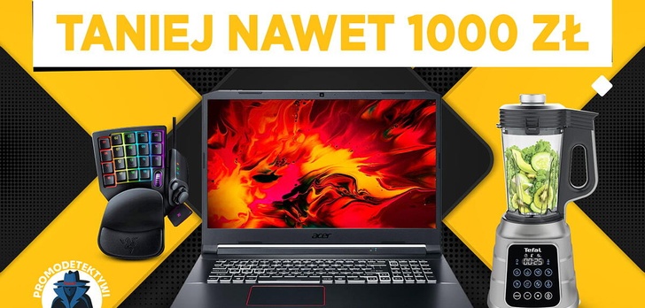Nawet 1000 złotych taniej! Okazje na laptopy, telewizory i AGD
