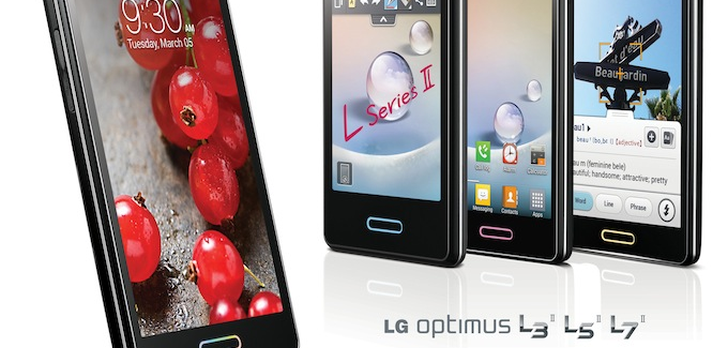 LG Optimus L3 II, L5 II oraz L7 II