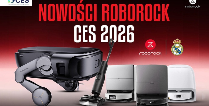 Roborock na CES 2026: roboty, odkurzacze, Real Madryt
