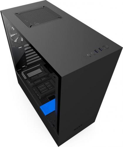 Nzxt Nzxt H500 okno, czarno niebieski (CA-H500B-BL )