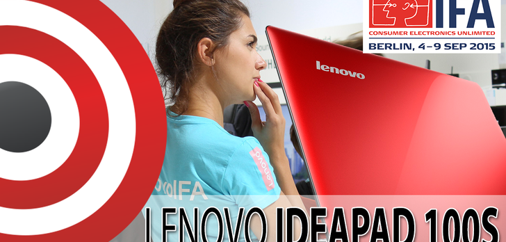 Lenovo Ideapad 100s z Windows 10 na IFA 2015