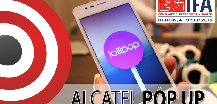 Przystępny Alcatel OneTouch Pop Up Prosto z IFA 2015