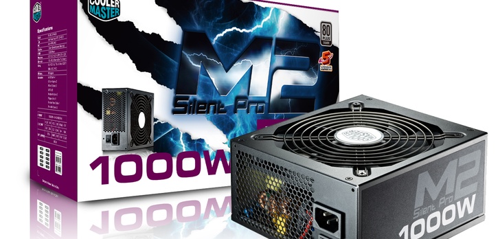Ciche zasilacze od Cooler Master Seria Silent Pro M2 debiutuje na rynku 