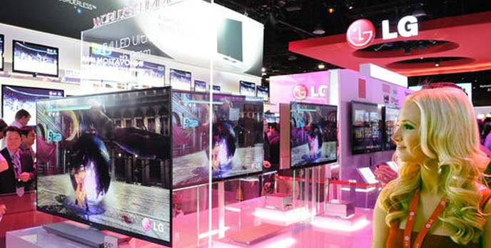Premiery LG Electronics Targi CES 2012