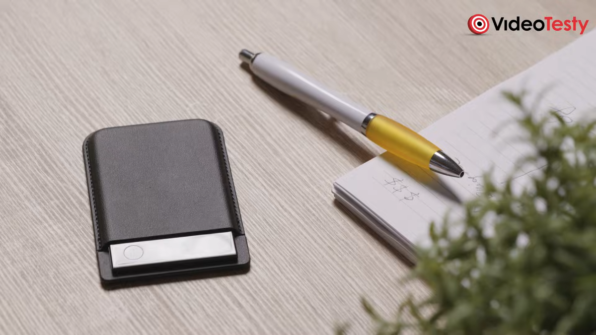 Plaud Note Pro koło notatnika