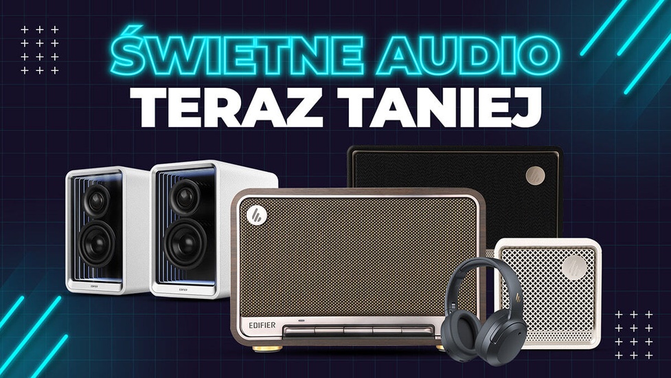 Promocje na audio Edifier! Kolumny, głośniki BT i słuchawki taniej na Cyber Monday