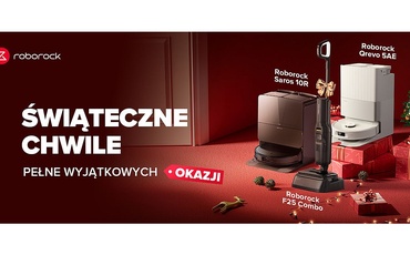 Wyjątkowa oferta świąteczna Roborock - Atrakcyjne promocje na urządzenia do sprzątania!