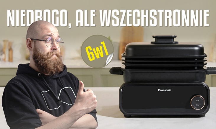 Jedno urządzenie do przygotowywania posiłków przez cały dzień? Sprawdzamy Panasonic NF-GM600