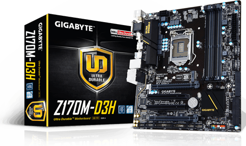 Gigabyte GA-Z170M-D3H DDR3 LGA 1151 Micro ATX