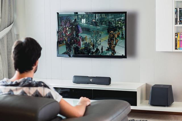 Razer Leviathan - Soundbar Z Wirtualnym Systemem Do Gier, Filmów i Muzyki
