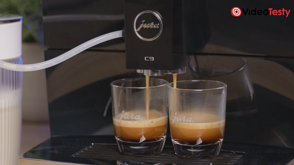 Parzenie dwóch espresso naraz