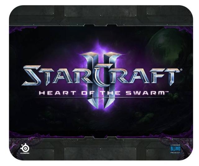 Nowa podkładka pod mysz dla graczy SteelSeries StarCraft II: Heart of the Swarm już dostępna!