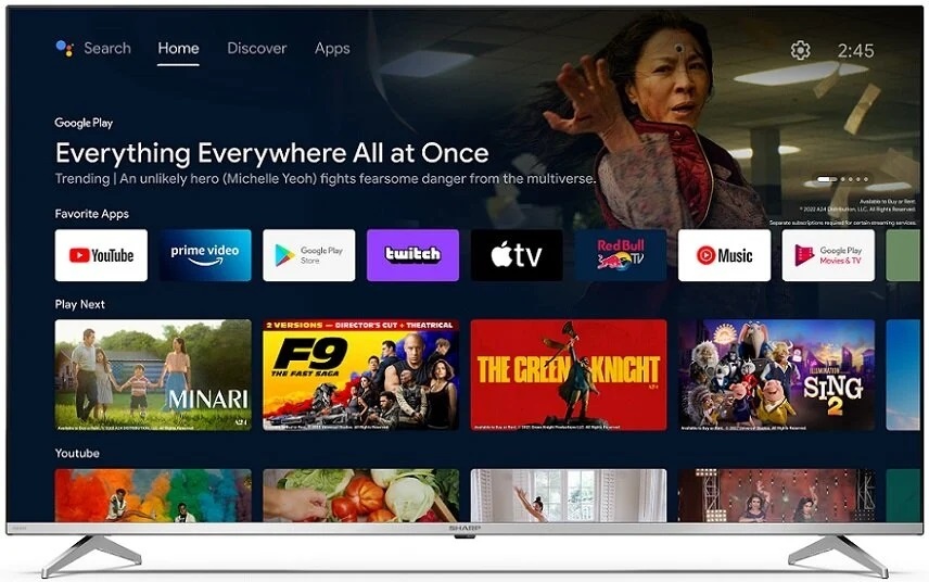 smart tv Sharp 50FP1EA 