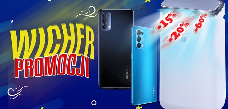 Wicher promocji! Smartfony OPPO i oczyszczacz Sharp taniej