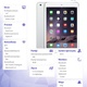 Apple iPad mini 3 16GB Wi-Fi Silver MGNV2FD/A