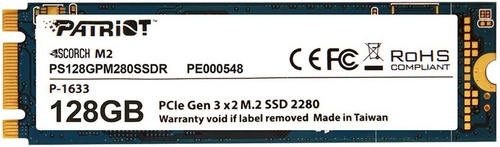 Patriot Scorch 128GB M.2 PCIe NVMe (PS128GPM280SSDR)
