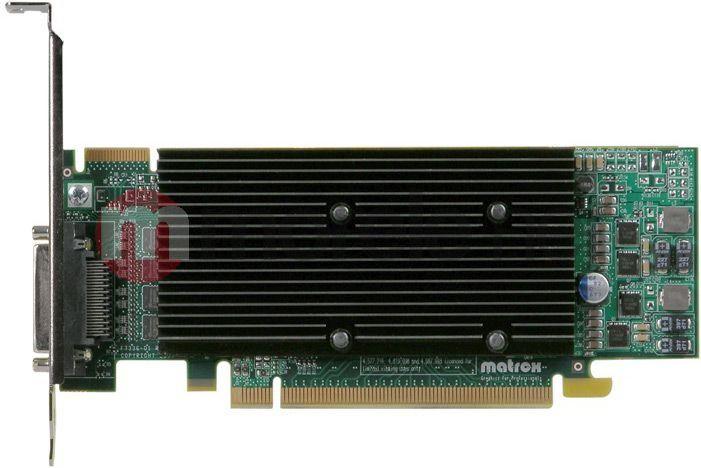 Matrox M9140 512MB DDR2 (128 bit) DVI, low profile (M9140-E512LAF) Matrox M9140 512MB DDR2 (128 bit) DVI, low profile (M9140-E512LAF)