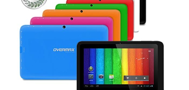 Tablet NewBase firmy Overmax w kolorach tęczy !