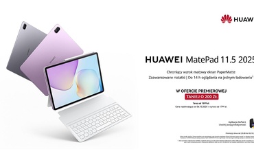 Rodzinny tablet z matowym ekranem Huawei MatePad 11.5 2025 już w Polsce!