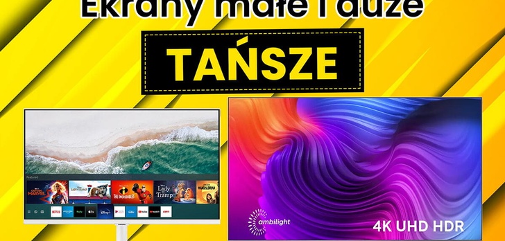 Monitor lub telewizor taniej! Samsung Smart i propozycja gamingowa