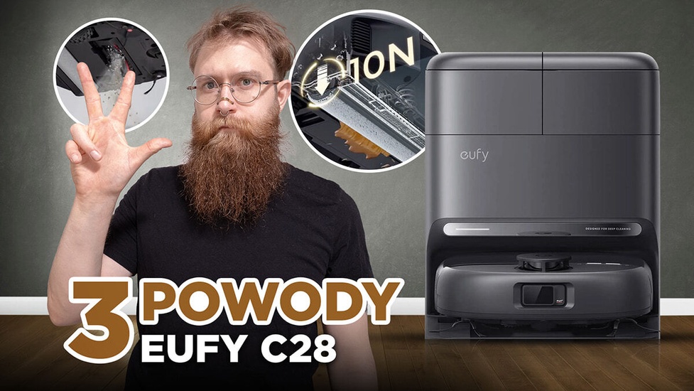 Robot do domów ze zwierzętami? Trzy zalety Eufy C28, które musisz znać!
